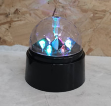 360° Rotating RGB Disco Light, Crystal Ball DJ Lamp for Party & Xmas Events