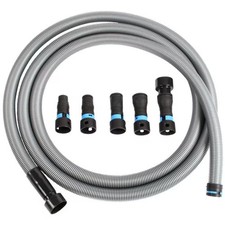 CEN-TEC - Quick Click 5m Shop Vacuum Hose with Five Piece Power Tool Adapter Set