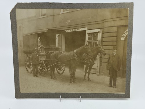 Antique police cabinet photo - police,