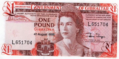 Gibraltar pound 1988 - 1988, 20