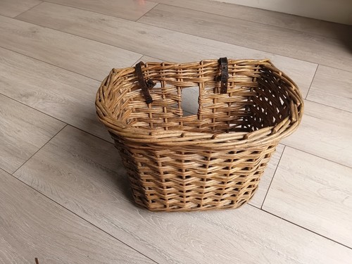 1925 wicker bike - wicker, basket