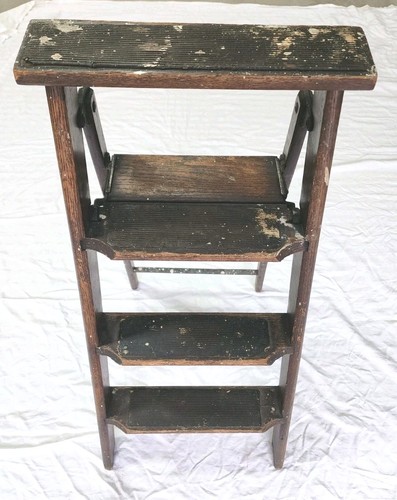 Antique oak wooden - oak, folding