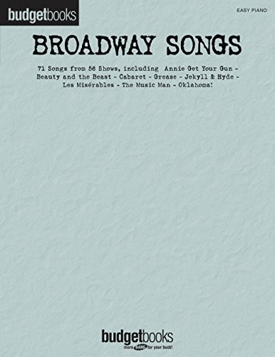 Broadway songs easy piano - broadway,
