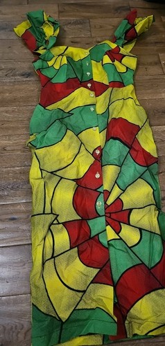 African ankara multicoloured - ankara,