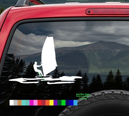 Windsurfer decal for - for, car