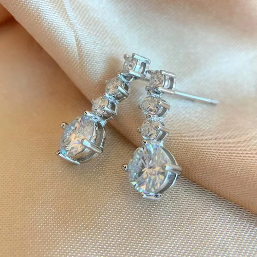 6ct round cut lab - cut, lab‑created