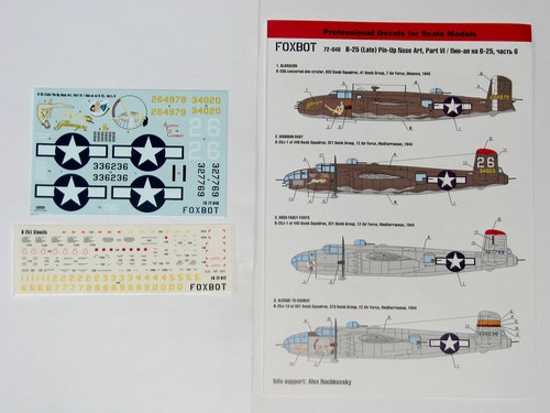 Foxbot decals fbot72040 - decals,