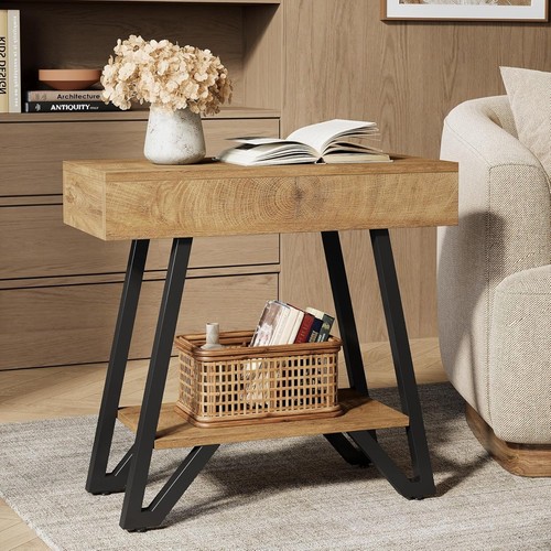 End side table - side, for