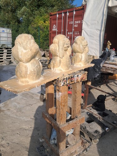 Set wise monkeys mould - wise,