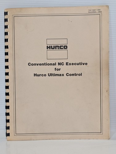 Hurco 704 0001 294 - hurco, 704-0001-294