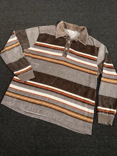 Vintage 70s terry cloth shirt - 70s,