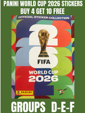 PANINI WORLD CUP 2026 STICKERS