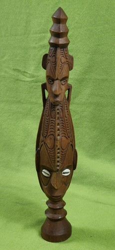 Vintage sepik river - sepik, wooden