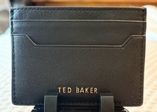 Ted Baker Black leather card