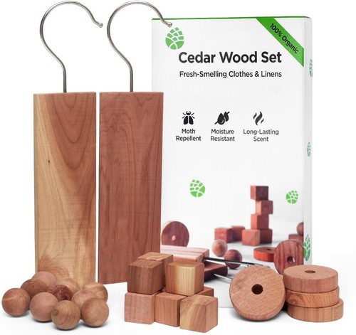 Cedarwood moth repellent 28pcs - moth,