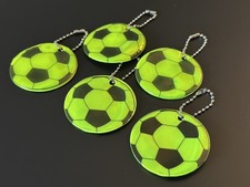5 x Hi Vis Reflective Keyring