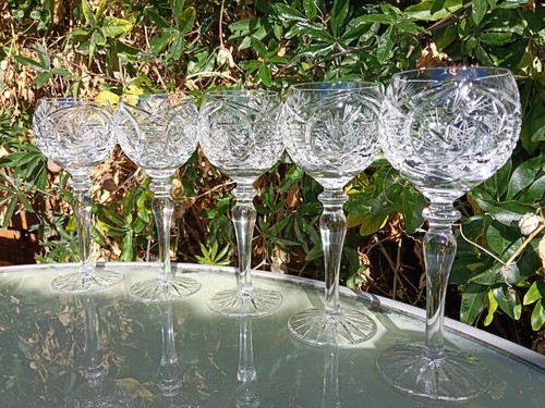 Set vintage crystal cut - of,