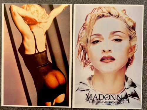 Madonna photograph postcard - 2x,
