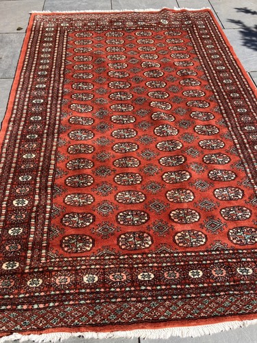 Oriental hand knotted wool