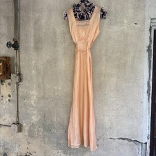Vintage 1930s Pink Rayon Satin