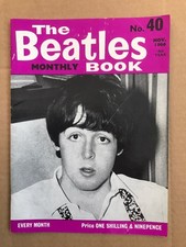 The Beatles Book Monthly Magazine - Original 1960s Issue - no.40 November 1966