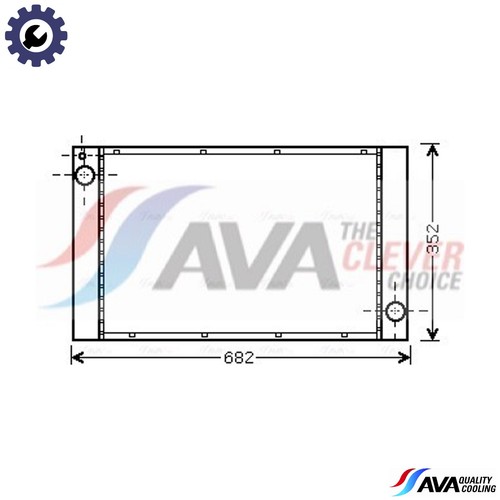 Radiator engine cooling - radiator,