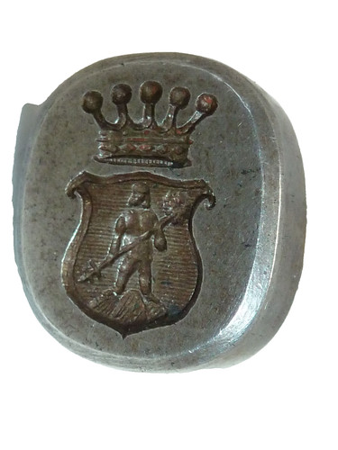Georgian steel armorial - georgian,