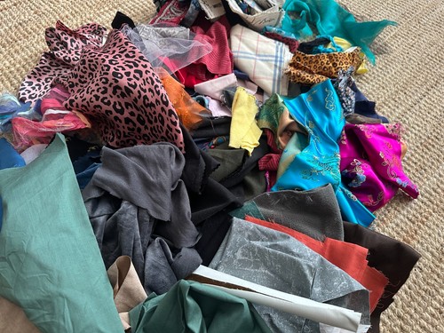 Fabric offcuts joblot bundle - fabric,