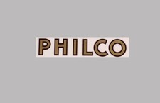 Philco Radio Logo Water Slide