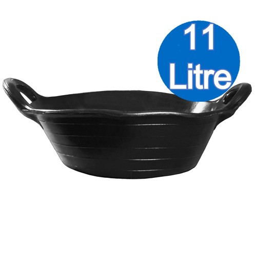Black 11l skip bucket feeding - skip, bucket,
