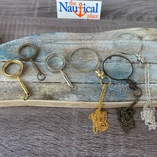 Magnifying glass necklace - glass,