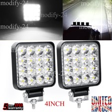 Pair 4"Inch 16 LED Work Light