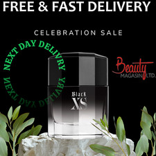 PACO RABANNE Black XS 100ml EDT Spray for Men -NEXT DAY DELIVER-See Description