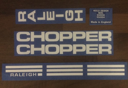 Raleigh chopper mk1 - raleigh, decal