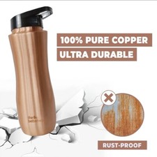 Copper Water Bottle with