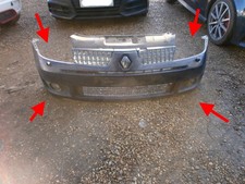 Renault Clio 182 172 TROPHY FRONT BUMPER GRILLES foglights washer jets hose OEM