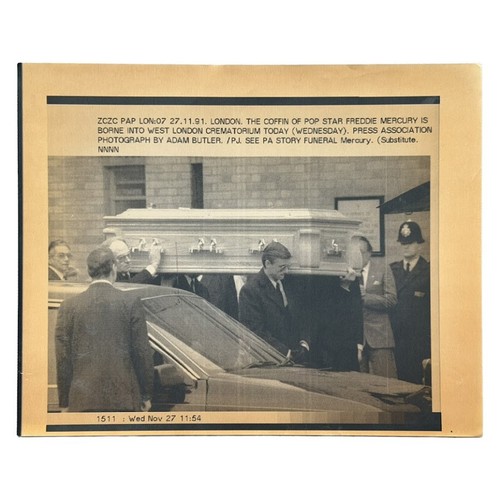 Press laserphoto queen freddie - press,