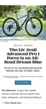 Giant Liv Avail Advanced Pro 1