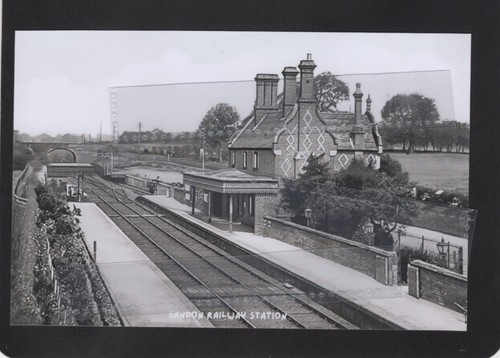 Sandon railway station - railway,