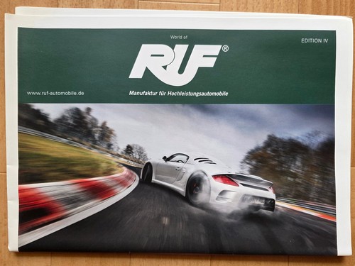 Ruf porsche 2014 brochure - porsche,