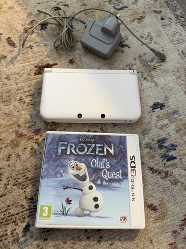 White nintendo 3ds vgc - 3ds,
