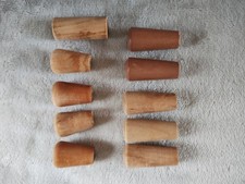 Vintage Reclaimed Wood Light Pull Blind Handle Wooden Beads craft