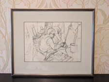 Framed Pencil sketch