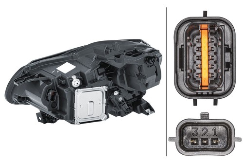 Hella led headlight right - led-headlight,