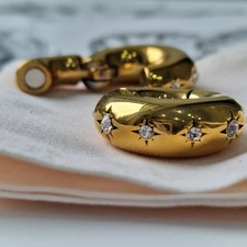 Gold Ear Weight Hanger Star