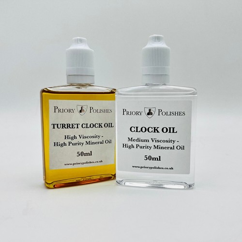 Bottles priory clock oils - oils, 50