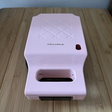 Recolte Press Sand Maker Quilt Hot Sandwich French Toast Maker - RPS-1 - Pink