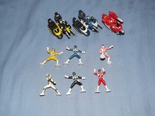 mighty morphin vintage micro figures cake toppers play sets multi listing