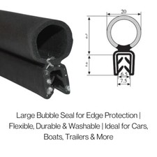 LARGE Car BOOT SEAL - Rubber