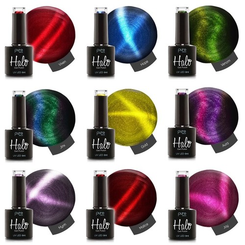 Pure nails halo gel - nails,